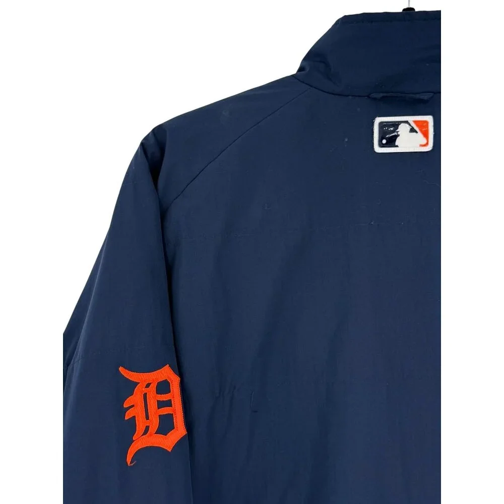 Vintage Y2K Majestic Detroit Tigers MLB Fleece Jacket • Streetwear Collectible L - Picture 9 of 14
